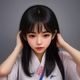 日本女优代表人物头像，个性鲜明风格，宣传形象照